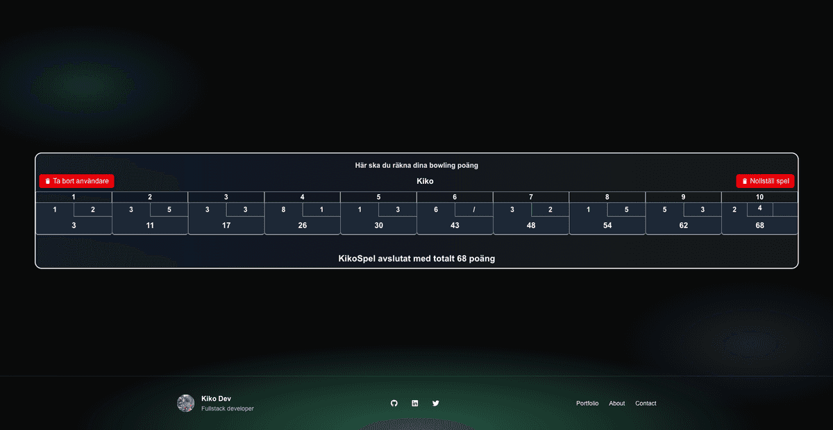 Bowling Simulator screenshot